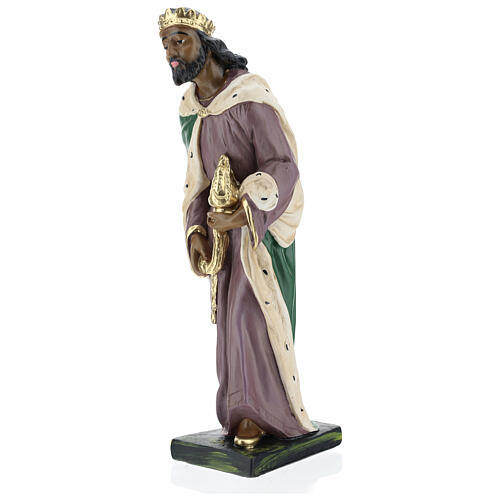 Moor Wise Man in plaster, for 40 cm Arte Barsanti Nativity 3