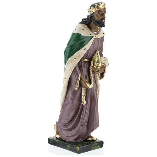 Moor Wise Man in plaster, for 40 cm Arte Barsanti Nativity 4
