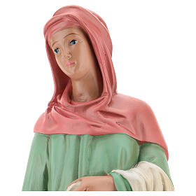 Laundress with veil and linens in plaster, for 40 cm Arte Barsanti Nativity