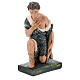 Statua pastore con bastone in ginocchio presepe 40 cm Barsanti s3