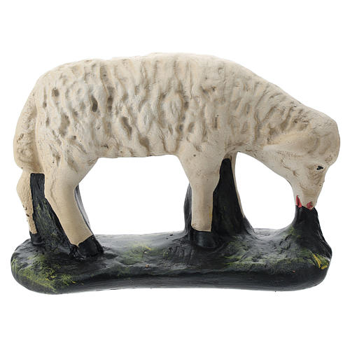 Estatuas set 3 ovejas yeso para belenes 40 cm Arte Barsanti 4