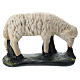 Set 3 moutons plâtre pour crèche Arte Barsanti 40 cm s4