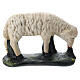 Conjunto 3 ovelhas para presépio Arte Barsanti em gesso com peças de 40 cm de altura média s4