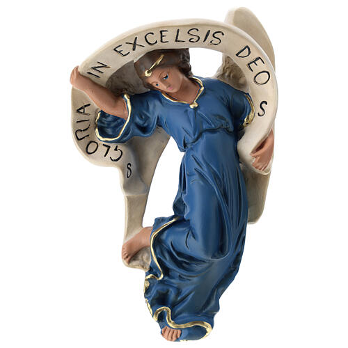 Nativity angel, for 40 cm Arte Barsanti in hand painted plaster 1