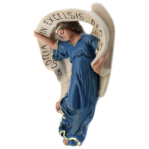 Nativity angel, for 40 cm Arte Barsanti in hand painted plaster 3