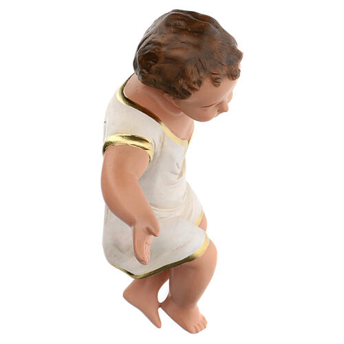 Gesù Bambino in gesso dipinto a mano presepi 60 cm Arte Barsanti 6