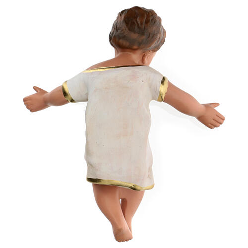 Baby Jesus in hand painted plaster, for 60 cm Arte Barsanti 7