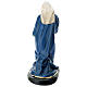 Estatua Virgen de yeso pintado a mano para belén 60 cm Barsanti s5