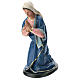 Virgin Mary in hand painted plaster, for 60 cm Arte Barsanti s3