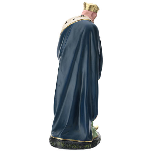 Rei Mago Melchior para presépio Arte Barsanti em gesso com peças de 60 cm de altura média 5