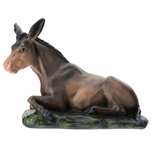 Donkey statue in plaster, 60 cm Arte Barsanti 1