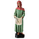 Statue lavandière avec voile rouge et linge en plâtre crèche 60 cm Arte Barsanti s1