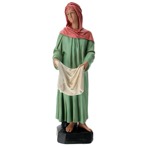 Arte Barsanti laundress statue with veil and linens 60 cm  1