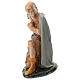Statua pastore anziano seduto presepe Arte Barsanti 60 cm s3