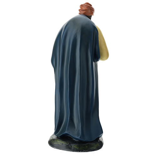 Statue chamelier avec manteau en plâtre crèche 60 cm Arte Barsanti 5