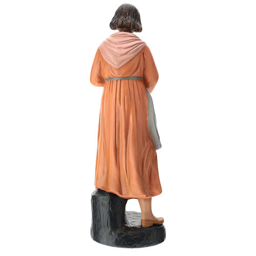 Statue femme avec oie 60 cm plâtre Arte Barsanti 5