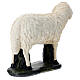 Schaf für Krippe aus Gips für Krippen Arte Barsanti handbemalt, 60 cm s5