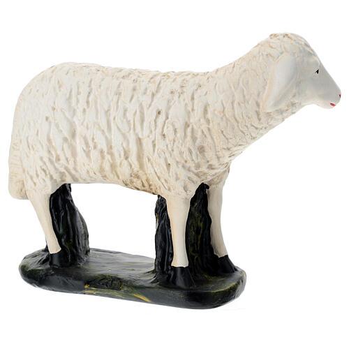 Sheep statue looking left 60 cm Arte Barsanti nativity 4