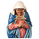 Maria für Krippe aus Gips für Krippen Arte Barsanti handbemalt, 80 cm s2