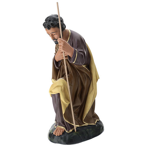 Saint Joseph statue in plaster, for 80 cm Arte Barsanti nativity 4