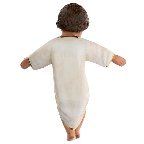 Enfant Jésus hauteur réelle 27 cm crèche 40-60 cm plâtre Arte Barsanti 3