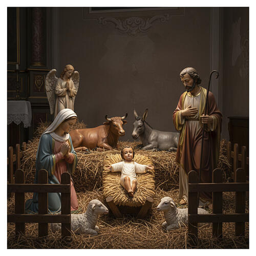 Arte Barsanti Baby Jesus statue 27 cm (REAL HEIGHT) in plaster 4