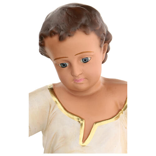 Arte Barsanti Baby Jesus 50 cm (REAL HEIGHT) in plaster with glass eyes 7