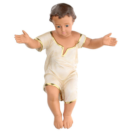 Statue Enfant Jésus hauteur réelle 50 cm crèche 125 cm plâtre Arte Barsanti 1