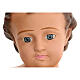 Baby Jesus statue with glass eyes, real h. 50 cm in plaster for Barsanti nativity s3