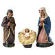 Arte Barsanti Nativity Scene with 9 hand-painted characters in plaster 15 cm s2