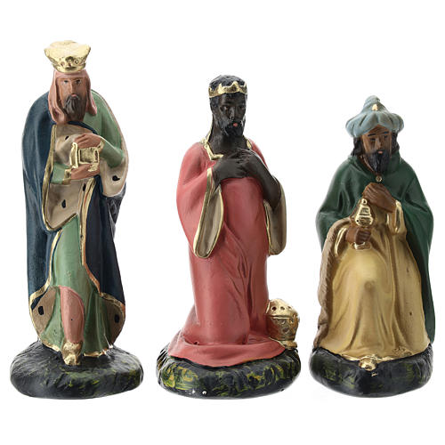 Arte Barsanti Nativity Scene with 12 hand-painted characters in plaster 15 cm 4