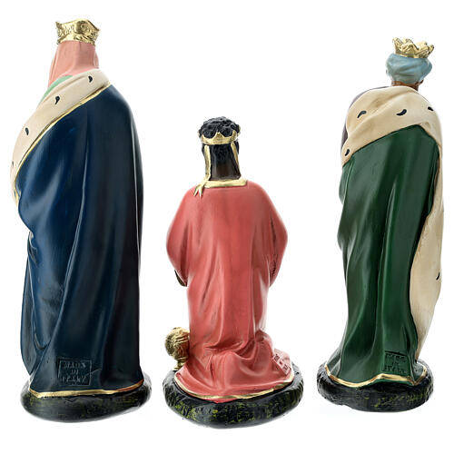 Arte Barsanti Nativity Scene with 9 hand-painted characters in plaster 20 cm 9