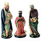 Arte Barsanti Nativity Scene with 9 hand-painted characters in plaster 20 cm s3