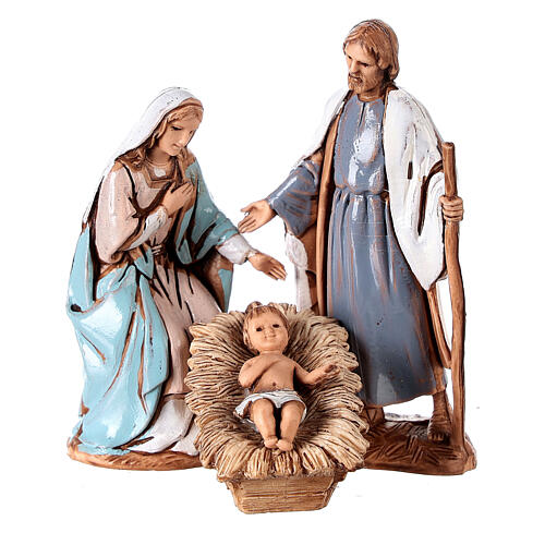 St. Joseph standing Aret Barsanti plaster Nativity scene 60 cm 10