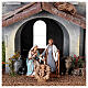 St. Joseph standing Aret Barsanti plaster Nativity scene 60 cm s7