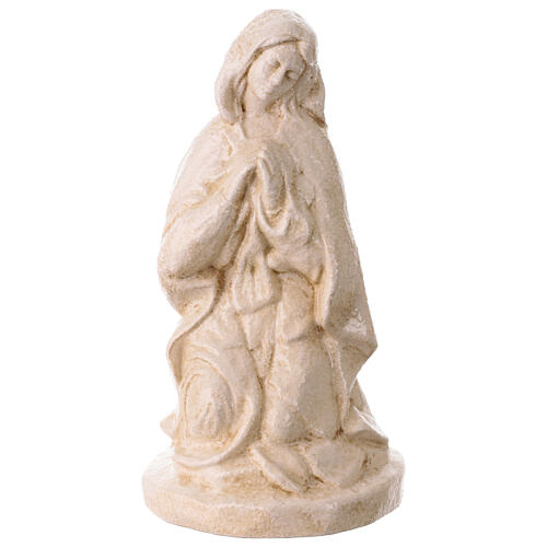 Nativité avec bœuf et âne en céramique ivoire rêche 50 cm terre cuite Deruta 6