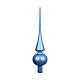 Puntale vetro blu cielo finitura opaca 25 cm s1
