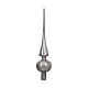 Ponteira vidro cinzento claro acabamento brilhante 25 cm s1