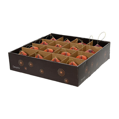 Box 16 addobbi carta tre colori assortiti 100% FSC 3