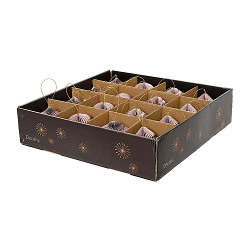 Box 16 addobbi carta tre colori assortiti 100% FSC 5