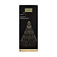 Albero di Natale carta verde bordo champagne chiusura con calamita FSC 100% 90 cm s2