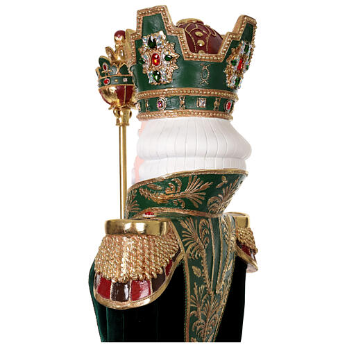 Nutcracker soldier in polyresin, 70 in 10