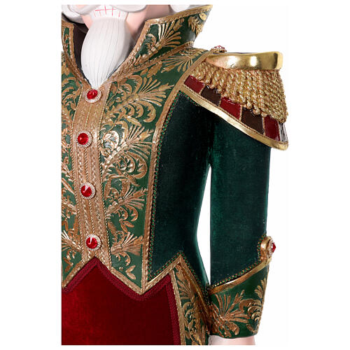 Nutcracker soldier in polyresin, 70 in 12