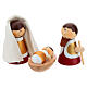 Complete Nativity Scene set of 20 pcs, Sevi painted wood, 6 cm s6