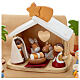 Set Presepe Completo 20 pz. Sevi legno dipinto 6 cm s2