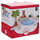 Presepe Sevi ponte sul laghetto 11 pz legno dipinto 6 cm s5