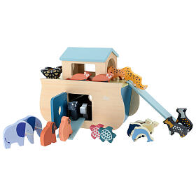 Arca degli animali di Noè 24 pz Play Set Sevi legno dipinto