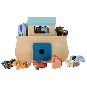 Arca degli animali di Noè 24 pz Play Set Sevi legno dipinto
