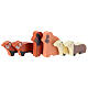 Arca degli animali di Noè 24 pz Play Set Sevi legno dipinto s6