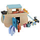 Noah's Ark Playset with Animal Figures 24 pcs Painted Wood s5